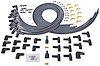 8.0mm Black Pow'r Wires Small & Big Block Chevy Over Valve Covers or Under Headers - image 1