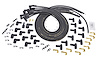8.5mm Black Ultra Pow'r Wires Small & Big Block Chevy Over Valve Covers or Under Headers - image 1