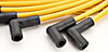 8.5mm Yellow Ultra Pow'r Wires Small & Big Block Chevy Over Valve Covers or Under Headers - image 3