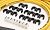 8.5mm Yellow Ultra Pow'r Wires 1996-2000 GM Small Block Chevy Truck Vortec 5.7L - image 3