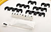 8.5mm Yellow Ultra Pow'r Wires 1974-86 Big Block Chevy 454 Car/Truck - image 3