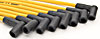 8.5mm Yellow Ultra Pow'r Wires Small Block Ford 302 with HEI Cap - image 3