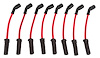 8.5 mm Ultra Pow'r 11 in. Truck Spark Plug Wires for GM Gen III/IV LS, Gen V LT Engines [Red] - image 1