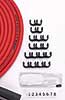 8.0mm Red Hot Pow'r Wires 1967-1991 AMC/Jeep 290-401 V8 - image 2