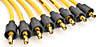 8.5mm Yellow Ultra Pow'r Wires 1967-91 All AMC/Jeep V8 - image 3