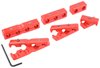 Spark Plug Wire Separators Red - image 2