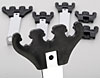 Spark Plug Wire Loom Kit Black - image 2
