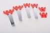 Spark Plug Wire Loom Kit Red - image 3