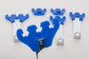 Spark Plug Wire Loom Kit Blue - image 3