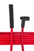 8.5mm Red Ultra Pow'r Wires for 1967-1991 AMC/JEEP 290-401 V8 w/HEI Distributor - image 2