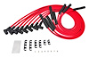 8.0mm Red Pow'r Wires for 1967-1991 AMC/JEEP 290-401 V8 w/HEI Distributor - image 1