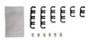 8.0mm Black Pow'r Wires for 1964-1990 AMC/JEEP 232 & 258 6-Cylinder w/HEI Distributor - image 4
