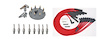 Distributor Cap, Rotor, Spark Plug & Spark Plug Wire Kit 1977-95 Ford 5.0L - image 1