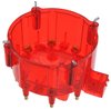 HEI Distributor Cap & Rotor Kit Translucent Red - image 2