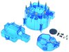 HEI Distributor Cap & Rotor Kit Translucent Blue - image 3