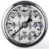 Fuel Pressure Gauge 1 1/2 in. Diameter [Liquid Filled] - image 2