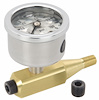 Fuel Pressure Gauge Kit Silver/Machined - image 1