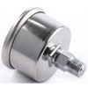 Fuel Pressure Gauge 1 1/2 in. Diameter [Liquid Filled] White Face Dial - image 3