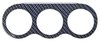 Aluminum Gauge Panel Carbon Fiber Look Finish - image 2