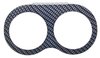 Aluminum Gauge Panel Carbon Fiber Look Finish - image 2
