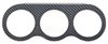 Aluminum Gauge Panel Carbon Fiber Look Finish - image 2
