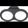 Aluminum Gauge Panel Black Powder Coat Finish - image 2