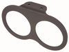 Aluminum Gauge Panel Black Powder Coat Finish - image 3