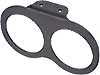 Aluminum Gauge Panel Black Powder Coat Finish - image 2