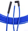 8.0mm Blue Pow'r Wires for Small Block and Big Block Chevy Over Valve Covers or Under Headers and AMC 290-401 V8 with HEI - image 2