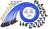 8.0mm Blue Pow'r Wires Small & Big Block Chevy Over Valve Covers or Under Headers - image 1