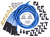 8.5mm Blue Ultra Power Wires for Small and Big Block Chevy Over Valve Covers or Under Headers and AMC 290-401 V8 w/ HEI - image 1