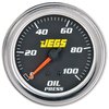 Oil Pressure Gauge, 2 5/8 in. Mechanical [0-100 psi with Black Face] - image 3