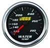 Water Temperature Gauge, 2 5/8 in. Mechanical [120-280 degrees F] Black Face - image 2