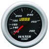 Water Temperature Gauge, 2 5/8 in. Mechanical [120-280 degrees F] Black Face - image 3