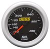 Oil Temperature Gauge, 2 5/8 in. Mechanical [120-280 degrees F with Black Face] - image 3