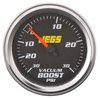 Vacuum/Boost Gauge, 2 5/8 in. Mechanical [30 Hg/30 psi with Black Face] - image 2