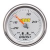 Vacuum/Boost Gauge, 2 5/8 in. Mechanical [30 Hg/30 psi with Silver Face] - image 2