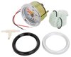 Vacuum/Boost Gauge, 2 5/8 in. Mechanical [30 Hg/30 psi with Silver Face] - image 4