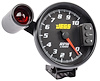 5 in. Tachometer with Shift Light and Peak RPM Memory Recall, 0-10,000 RPM [Black Face with Black Bezel] - image 1