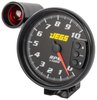 5 in. Tachometer with Shift Light and Peak RPM Memory Recall, 0-10,000 RPM [Black Face with Black Bezel] - image 3