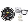 3-3/8" Electric Tachometer & Wiring Connector Black - image 1