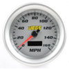 3-3/8" Electronic Programmable Speedometer Silver - image 3