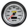 3-3/8" Electronic Programmable Speedometer Silver - image 4