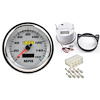 3-3/8" Speedometer & Wiring Connector Silver - image 1