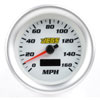 3-3/8" Electronic Programmable Speedometer White - image 3