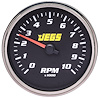 5 in. Electric Tachometer [Black Face, 0-10,000 RPM] - image 1