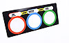 3-Gauge Aluminum Panel Plate with Graphic Decal Oil Pressure/Water Temperature/Fuel Pressure - image 2