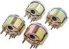 6-Gauge Set, Silver Analog Face [5 in. Dia. Speedometer & Tachometer] - image 3
