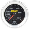 Oil Temperature Gauge [2 1/16 in. Mechanical, 120-280 Degree F with Black Face] - image 2