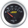 Voltmeter Gauge [2 1/16 in. Electrical, 8-18 Volts with Black Face] - image 2